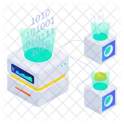 Coding data  Icon