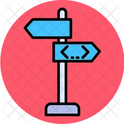 Coding Direction  Icon