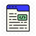 Coding document  Icon