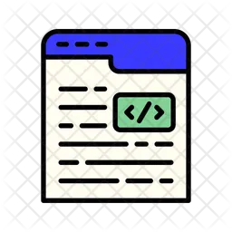 Coding document  Icon