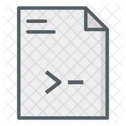 Coding File  Icon