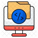 Coding Folder Programming Folder Document Icon