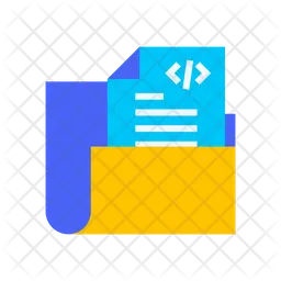 Coding Folder  Icon