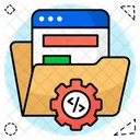 Coding folder  Icon