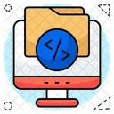 Coding folder  Icon