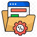 Coding folder  Icon