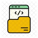 Coding folder  Icon