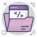 Coding Folder  Icon