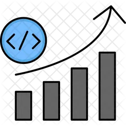 Coding Graph  Icon