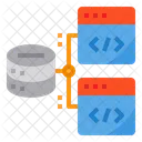 Hosting Server Coding Icon