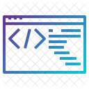 Coding Web Page Icon
