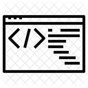 Coding Web Page Icon