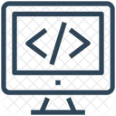 Seo Web Monitor Icon