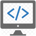 Seo Web Monitor Icon