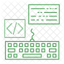 Keyboard Coding Scripting Icon