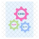 Coding Language  Icon