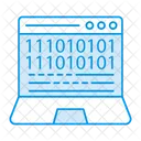 Coding Language Laptop Icon