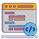 Coding Language  Icon