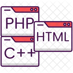 Coding Language  Icon
