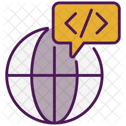 Coding language  Icon