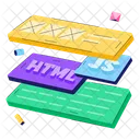 Programming Languages Coding Languages Web Development Icon