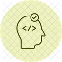 Coding Mind Pentaglow Icon