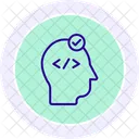 Coding Mind Color Circle Icon Icon