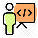 Coding Presentation  Icon