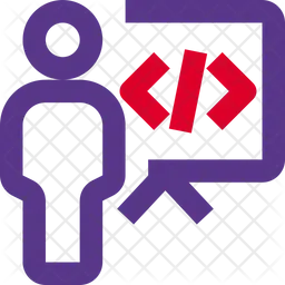 Coding Presentation  Icon