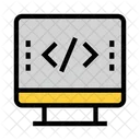 Lcd Programming Coding Icon