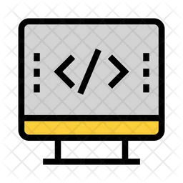 Coding Screen  Icon