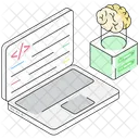 Coding Software Programming Laptop Icon