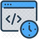 Coding timeline  Icon