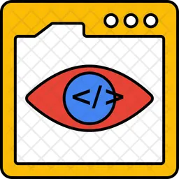 Coding View  Icon