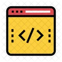 Webpage Coding Scripting Icon