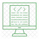 Monitor Screen Display Icon