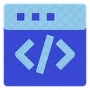 Coding Website  Icon