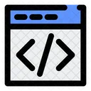 Coding Website  Icon
