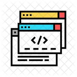 Coding Window  Icon