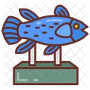 Coelacanth Fish Living Fossil Icon