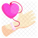 Coeur Organe Cardiogramme Icon