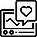 Cardiogramme  Icône