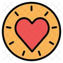 Cercle Favoris Coeur Icon