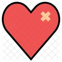 Coeur Brise Bandage Icon