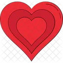 Amour Comme Coeur De Saint Valentin Icon