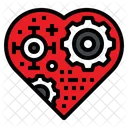 Coeur Equipement Metal Icon