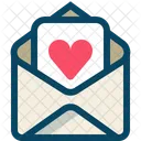 Coeur Amour Courrier Icon