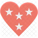 Coeur Amour Etoile Icon