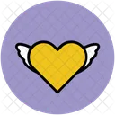 Coeur Oiseau Amour Icon