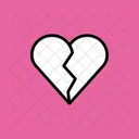 Coeur Amour Pause Icon